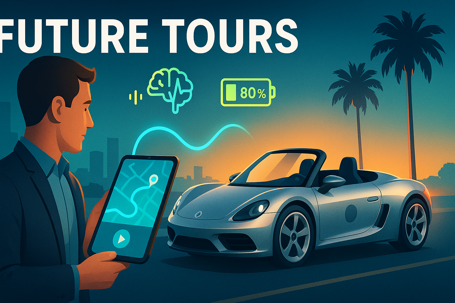 Electric Car Tours Los Angeles: Autonomous Rides, Open-Air EVs, and AI-Guided Experiences in 2026