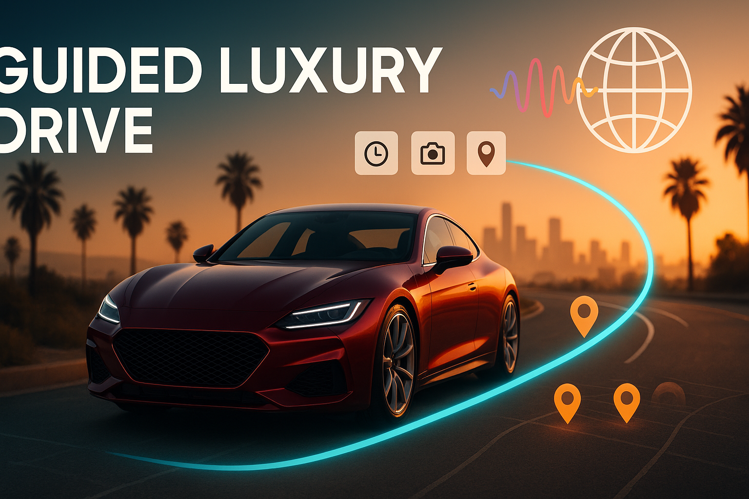 LA AI Guided Supercar Tour: How Trip Planning and Multilingual Voice Guides Are Redefining Self-Guided Drives